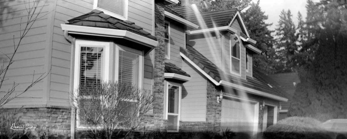 Our house from the side