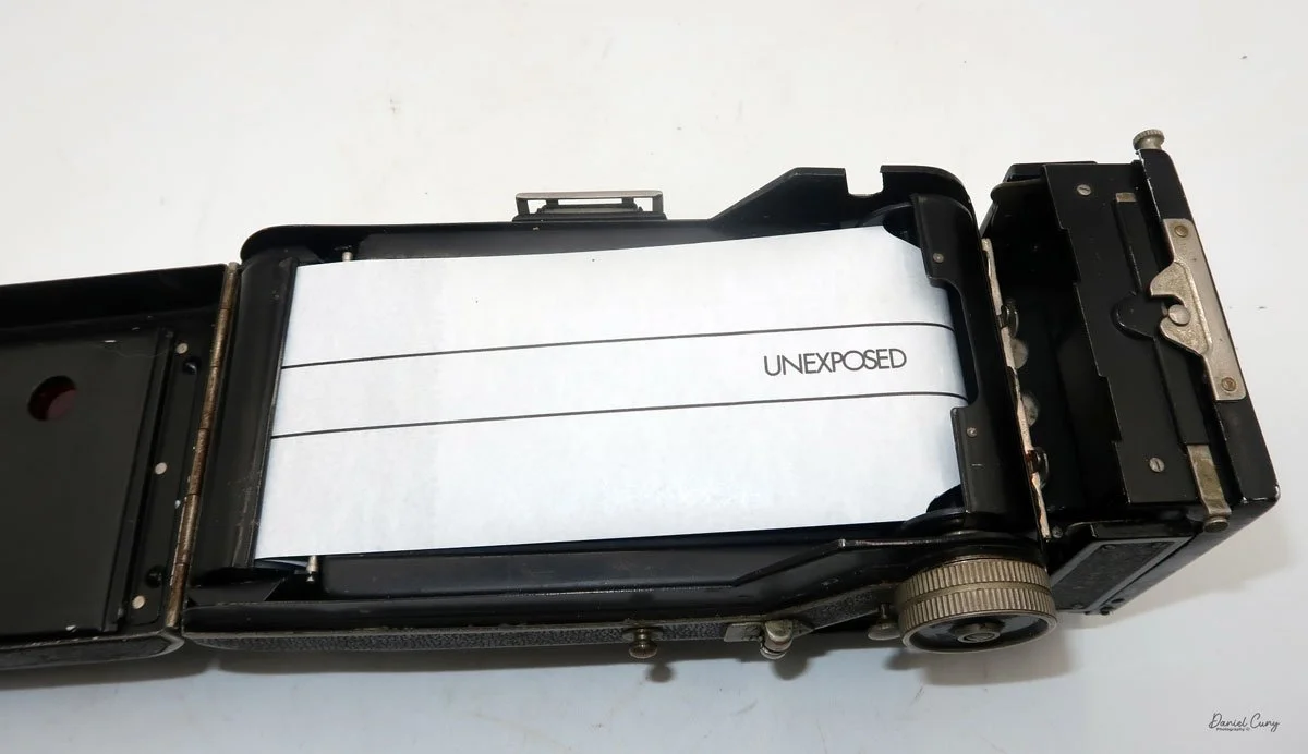 Load as you would any roll film camera