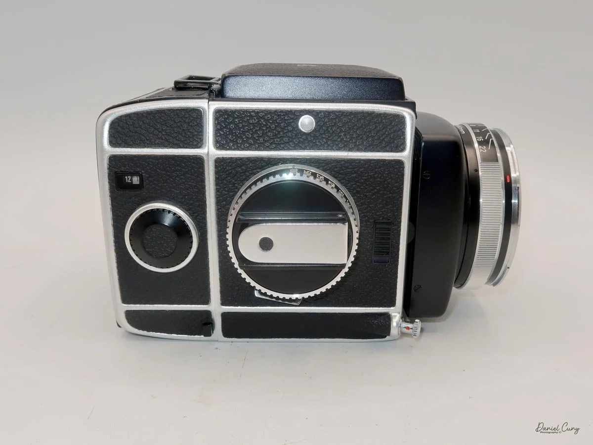 Different angles of the Rolleiflex SL66.