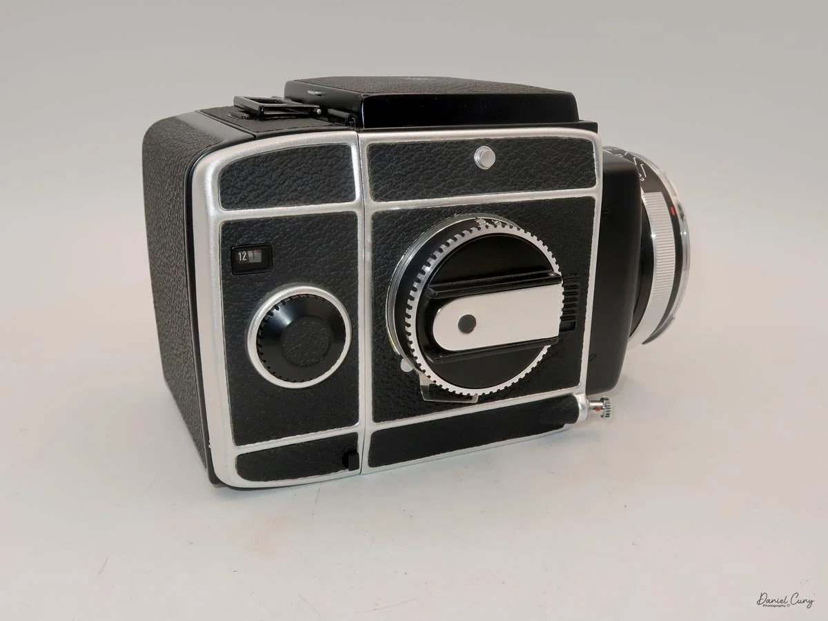 Different angles of the Rolleiflex SL66.