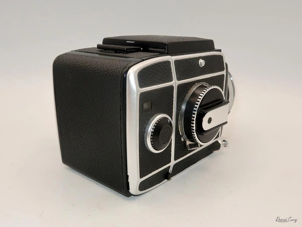 Different angles of the Rolleiflex SL66.