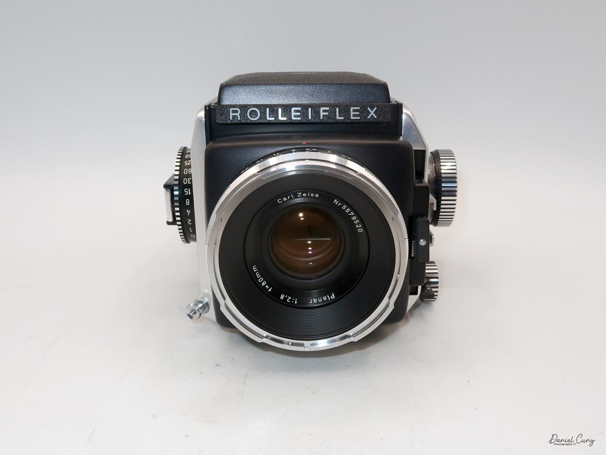 Different angles of the Rolleiflex SL66.