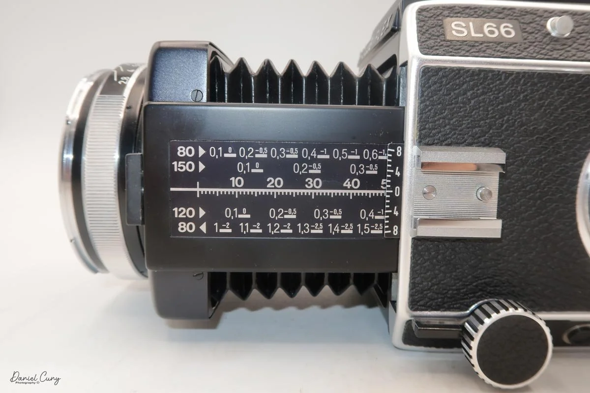 Close-up ratios for lenses.