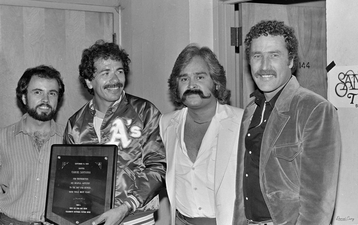 Paul Vincent, Carlos Santana, Don Wehr & Ken Wardell