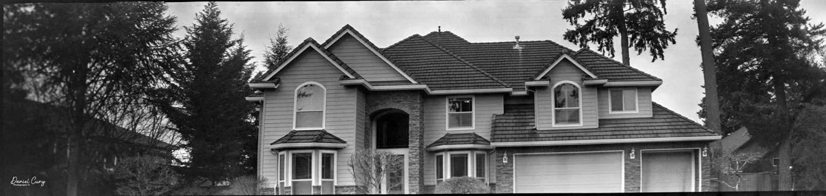 Our house with better framing.