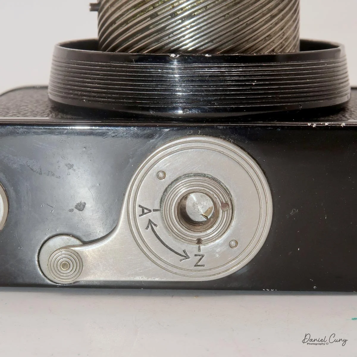 Locked position for film chamber