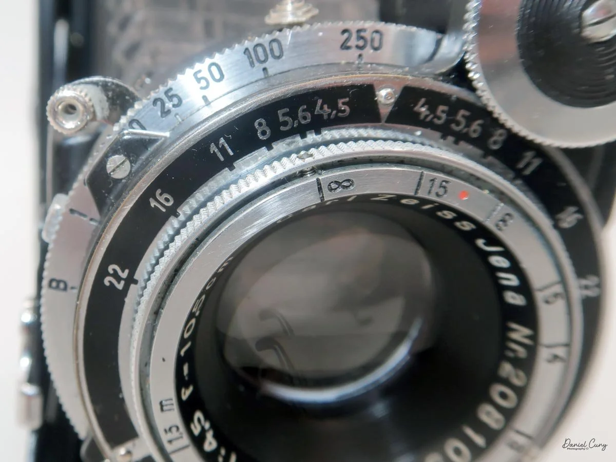 Shutter speed settings