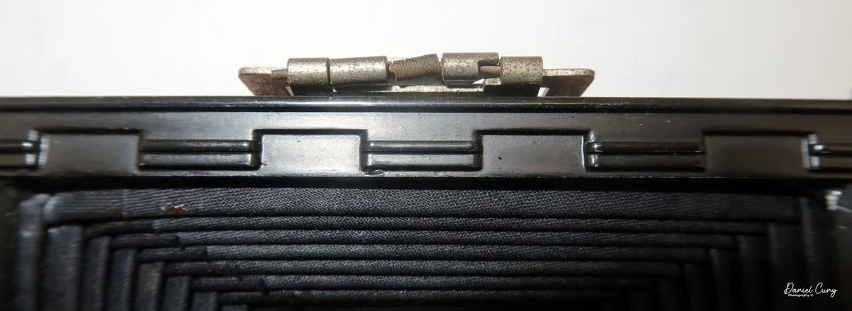 Close up of pattern in film chamber