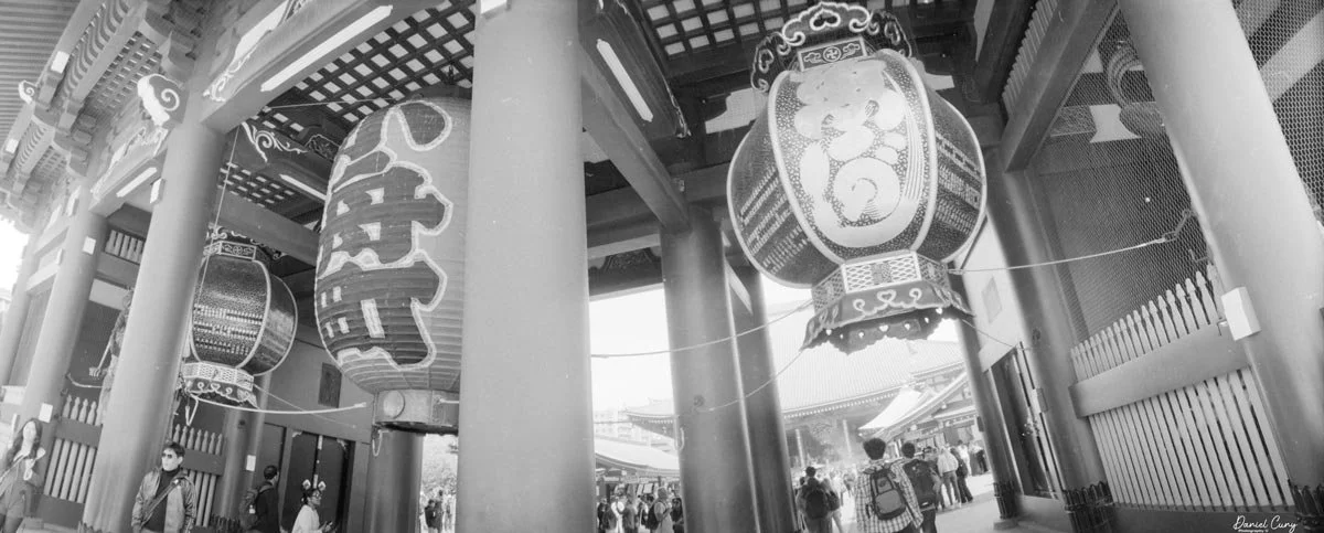 Lanterns  near Sensō-ji Temple