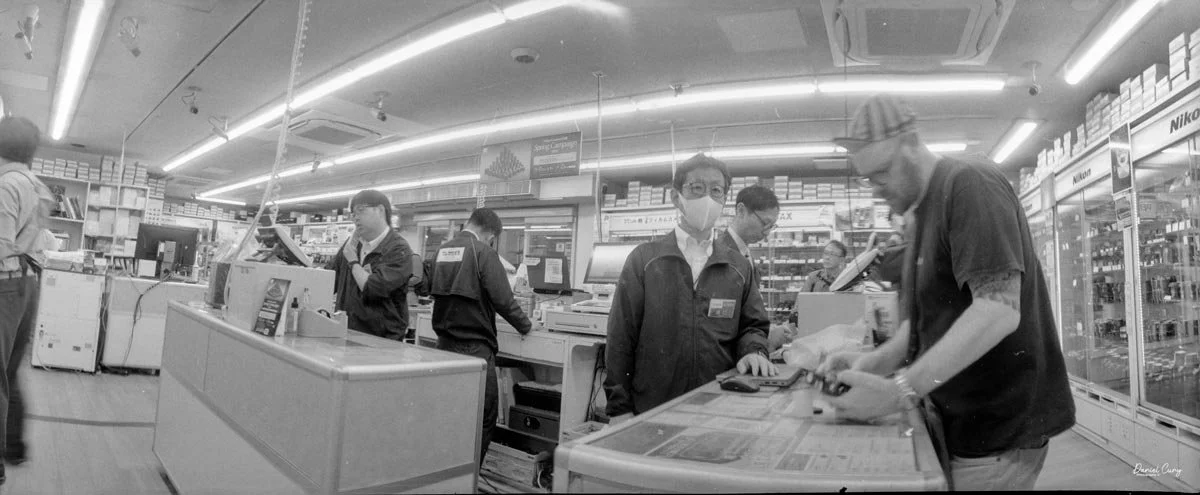 Fujiya camera with Bellamy Hunt @JCH