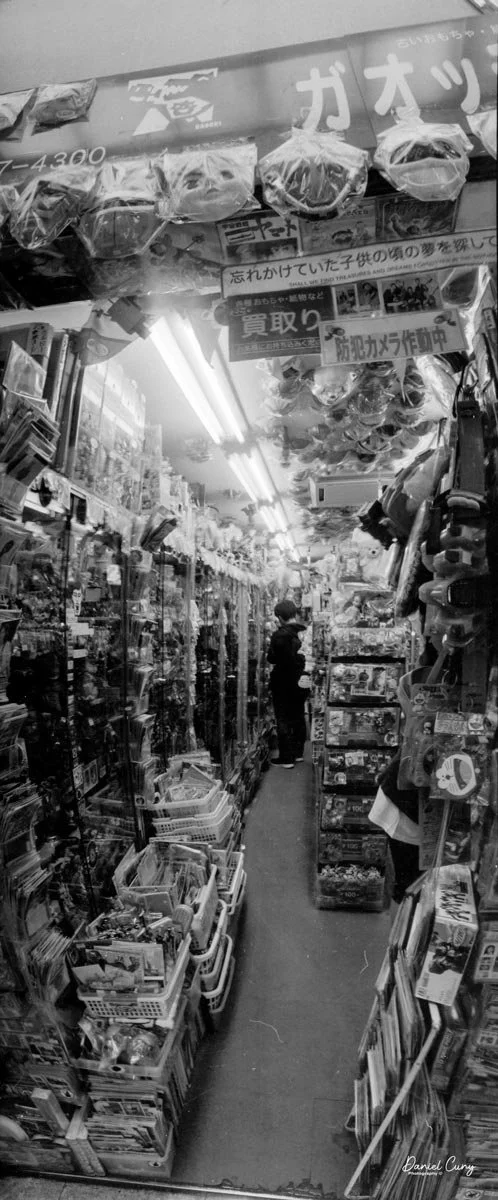 Packed store in Tokyo