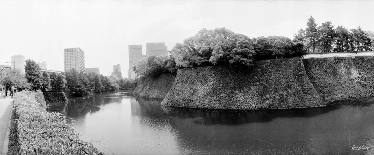 Outside the Imperial Palace in Tokyo