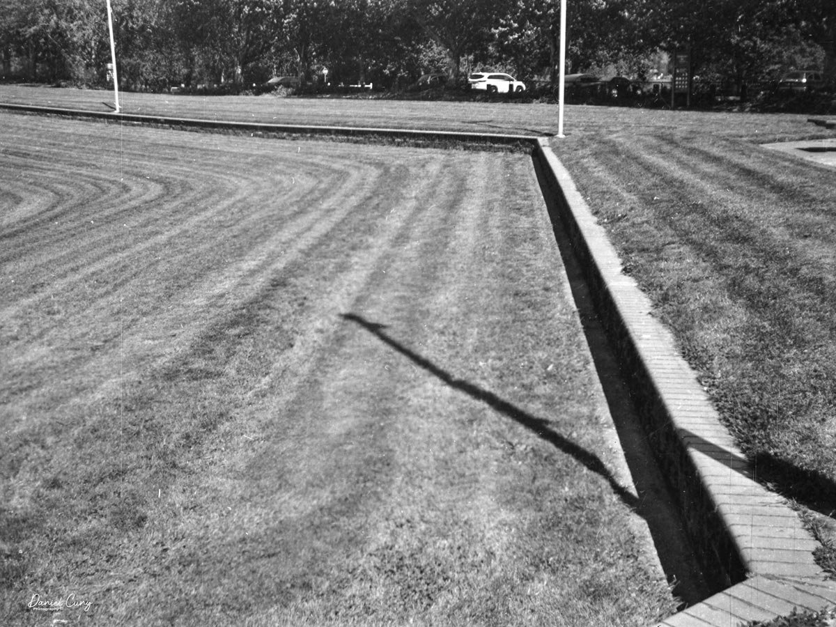 Mowing pattern