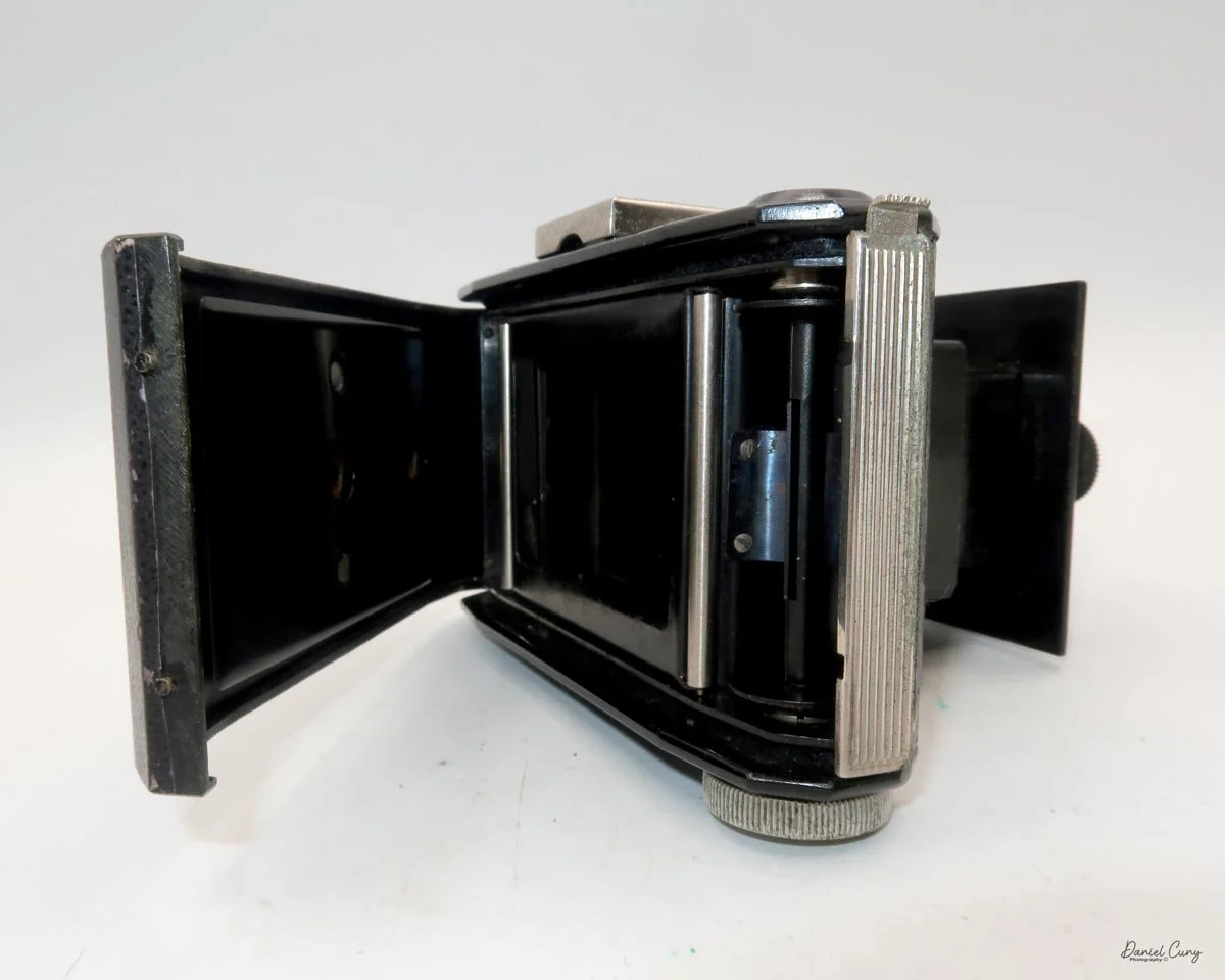 Opening the back of the camera