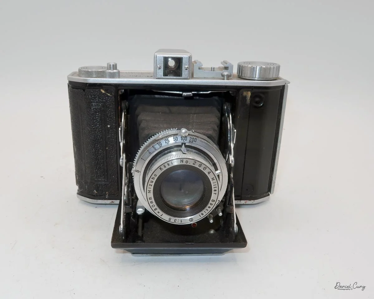Different angles of the Mizuho Six camera
