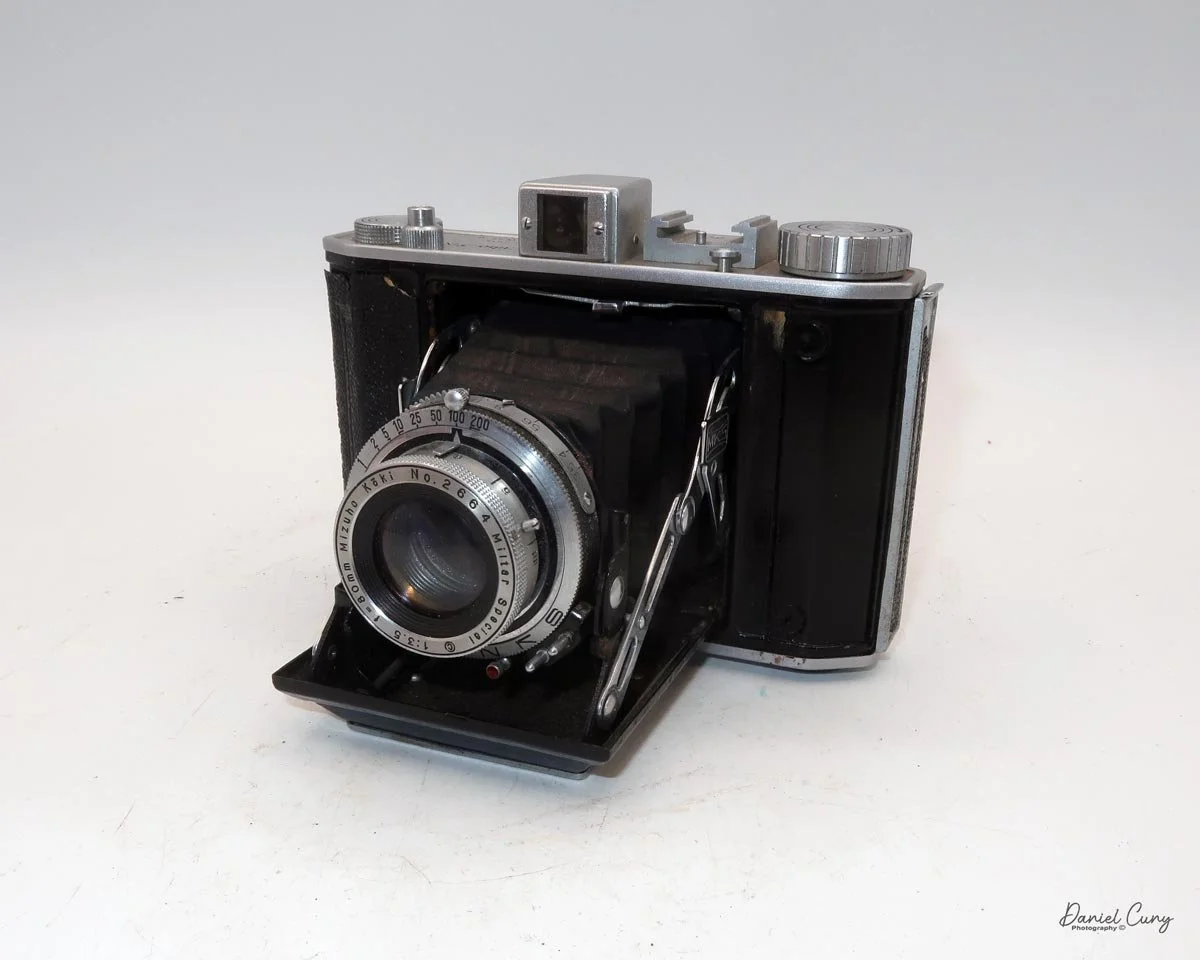 Different angles of the Mizuho Six camera