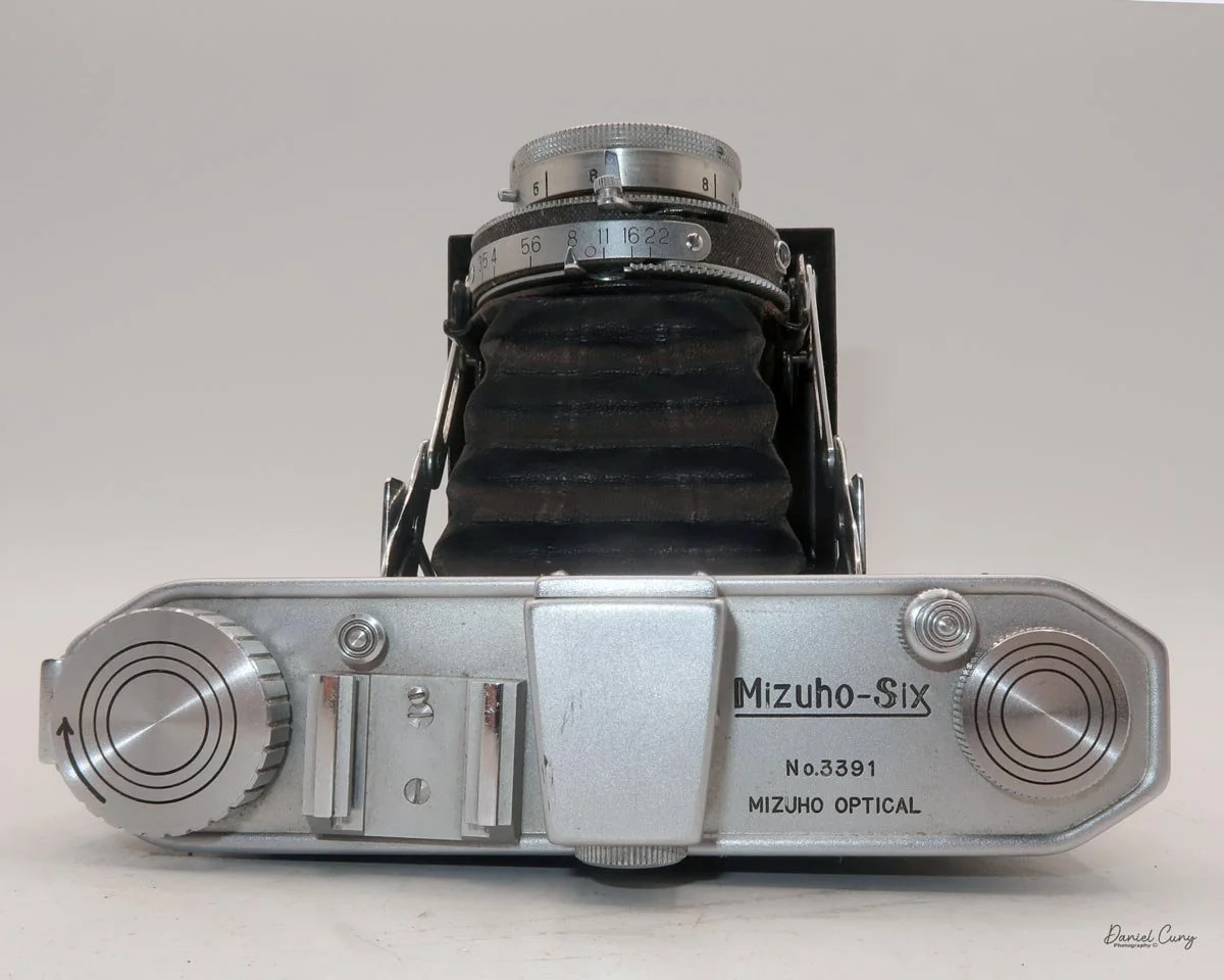 Top view of the Mizuho Six camera