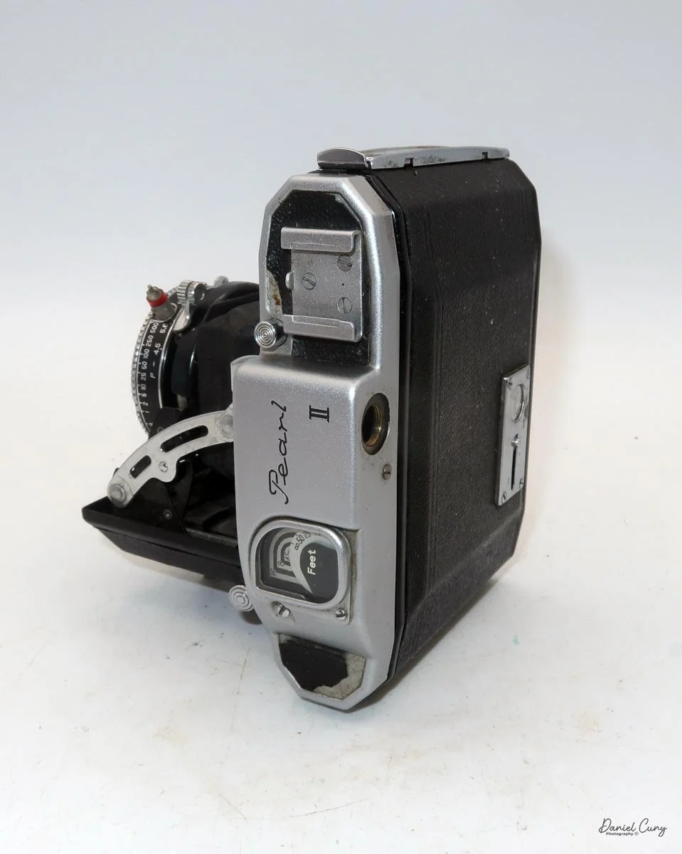 Different angles of the Konica Pearl II camera
