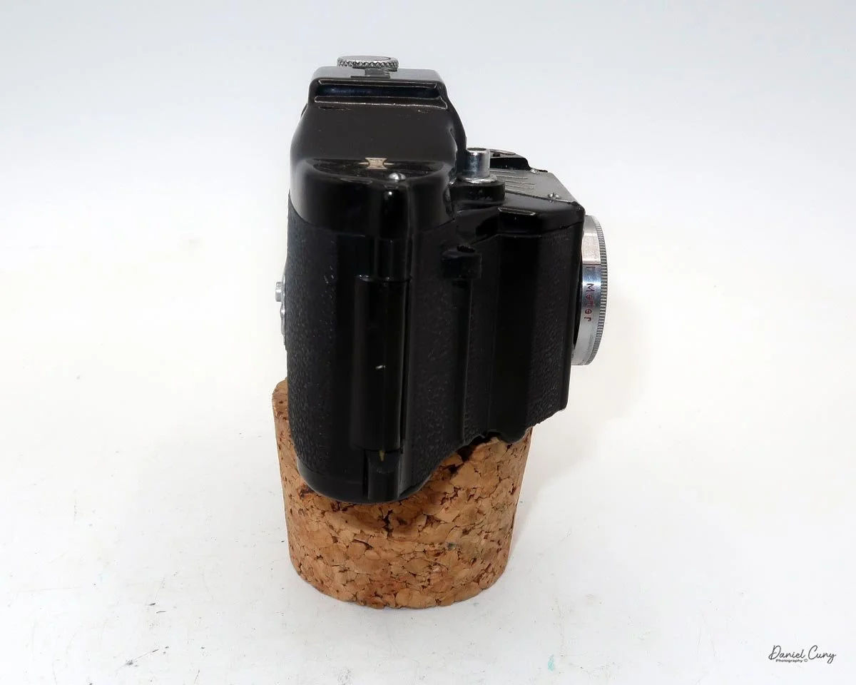 Different angles of the Mamiya Mammy camera