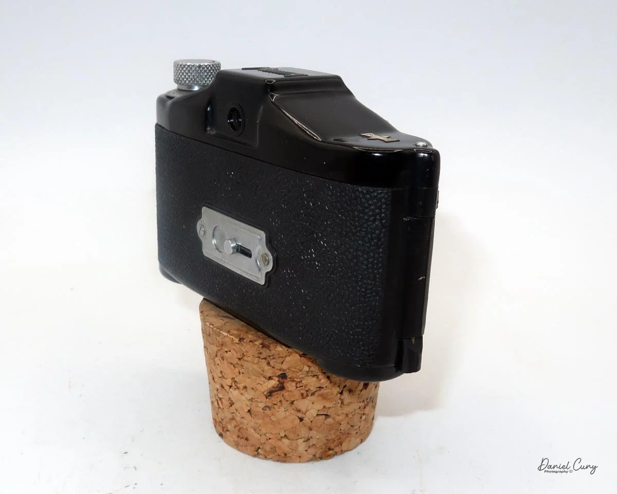 Different angles of the Mamiya Mammy camera