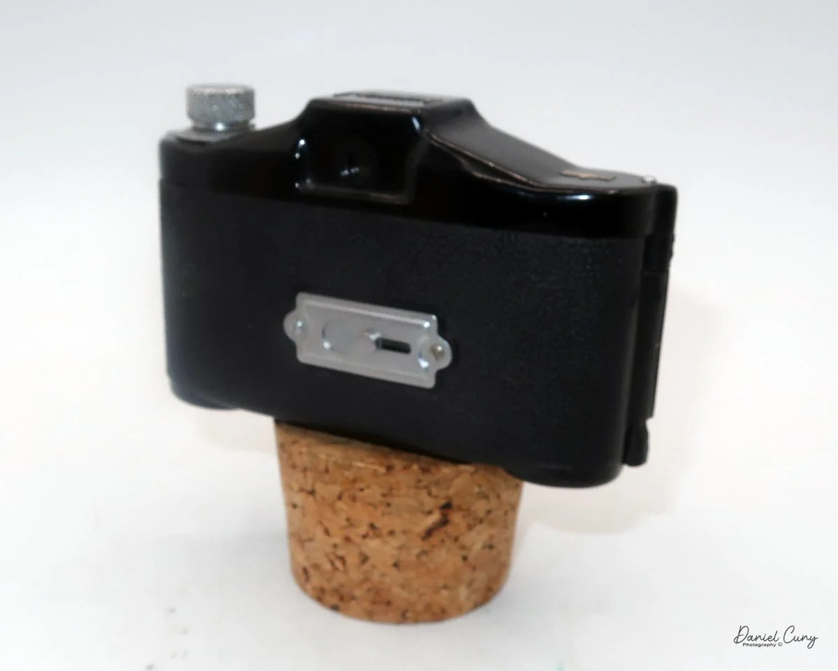 Different angles of the Mamiya Mammy camera