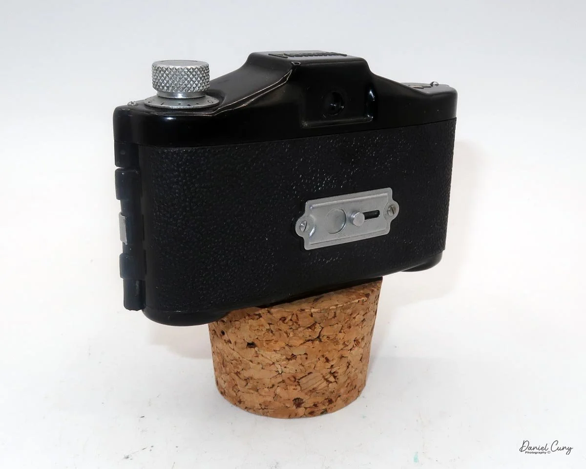 Different angles of the Mamiya Mammy camera
