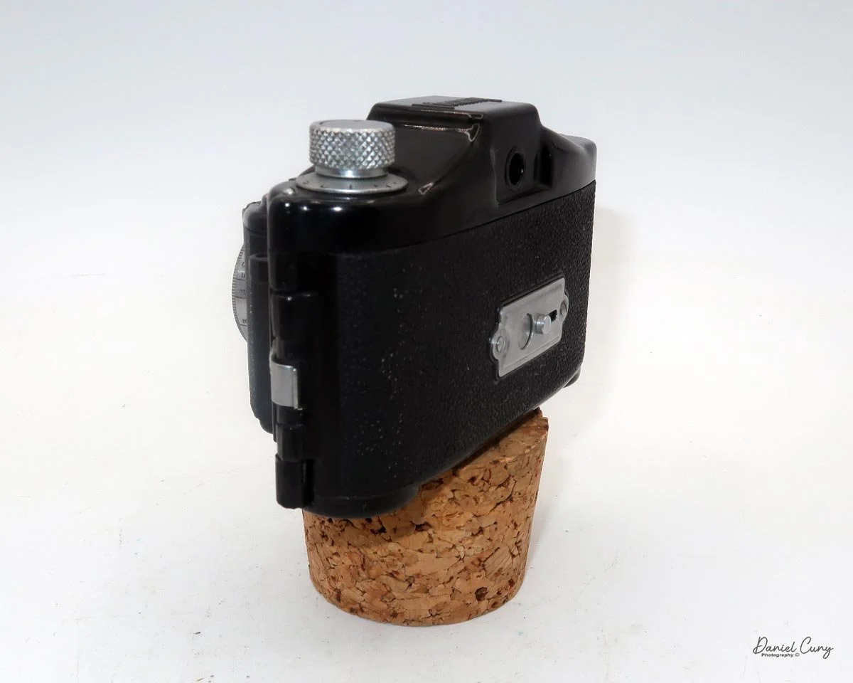 Different angles of the Mamiya Mammy camera