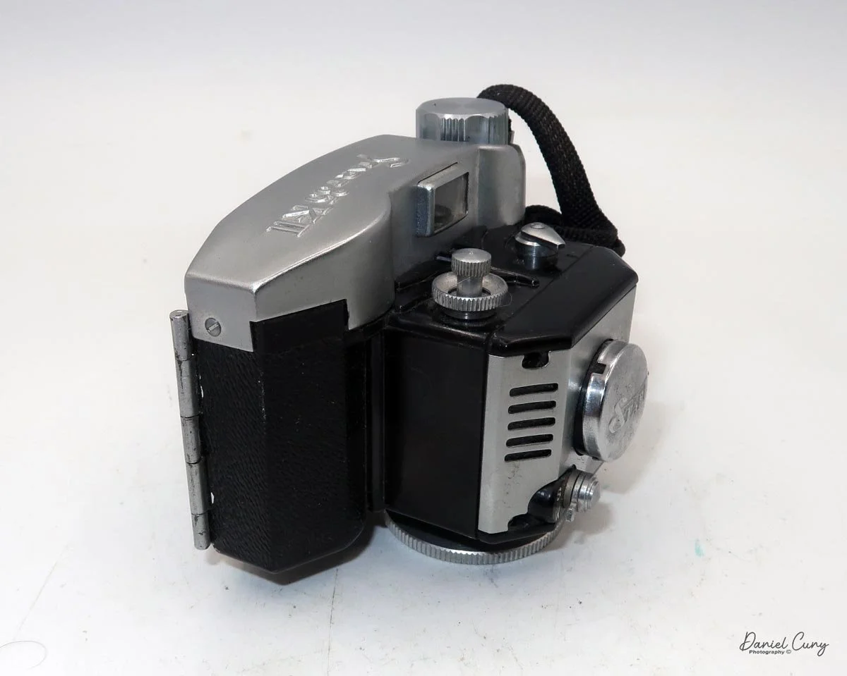 Different angles of the Start 35 K-II camera
