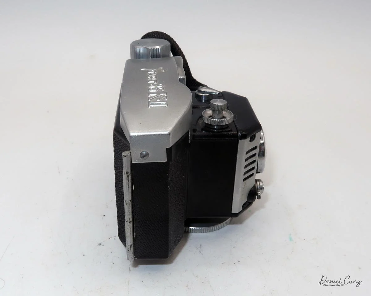 Different angles of the Start 35 K-II camera