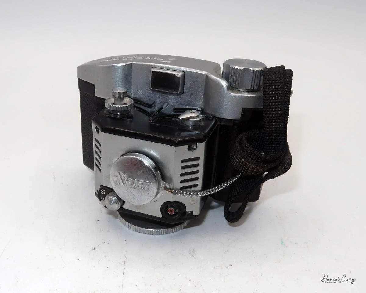 Different angles of the Start 35 K-II camera