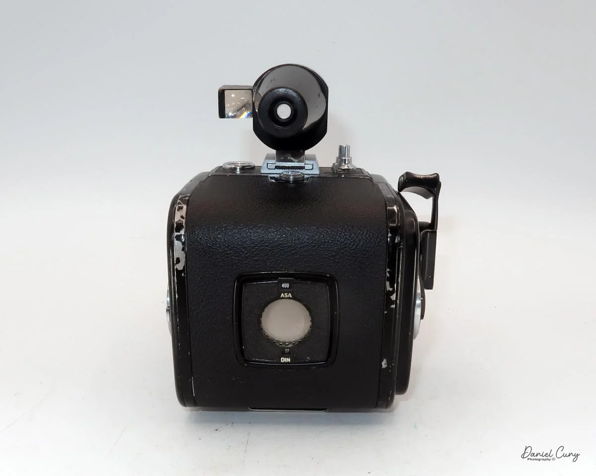 Different angles of the Hasselblad Super Wide C camera