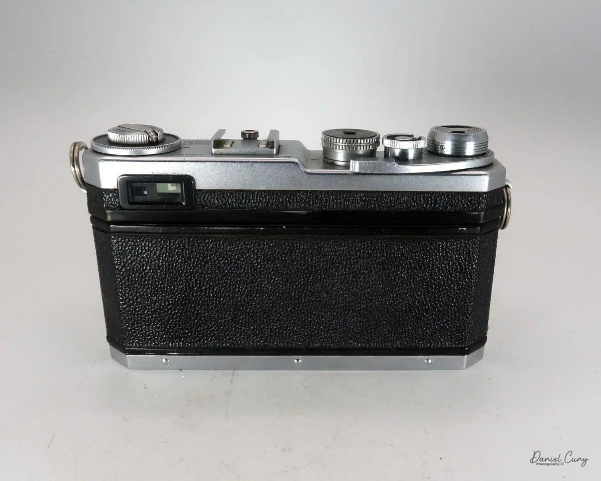 Different angles of the Nikon SP camera
