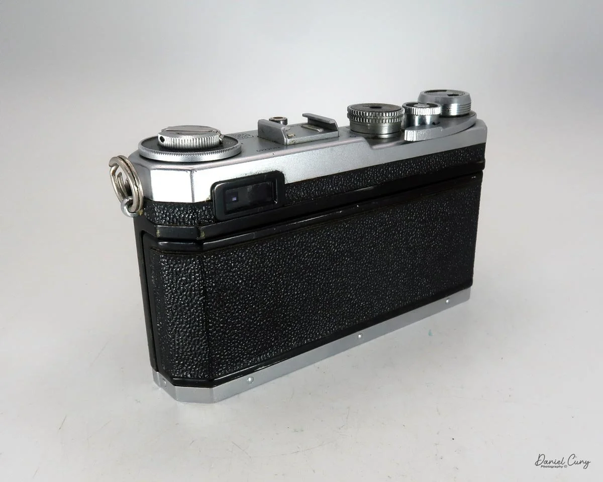 Different angles of the Nikon SP camera