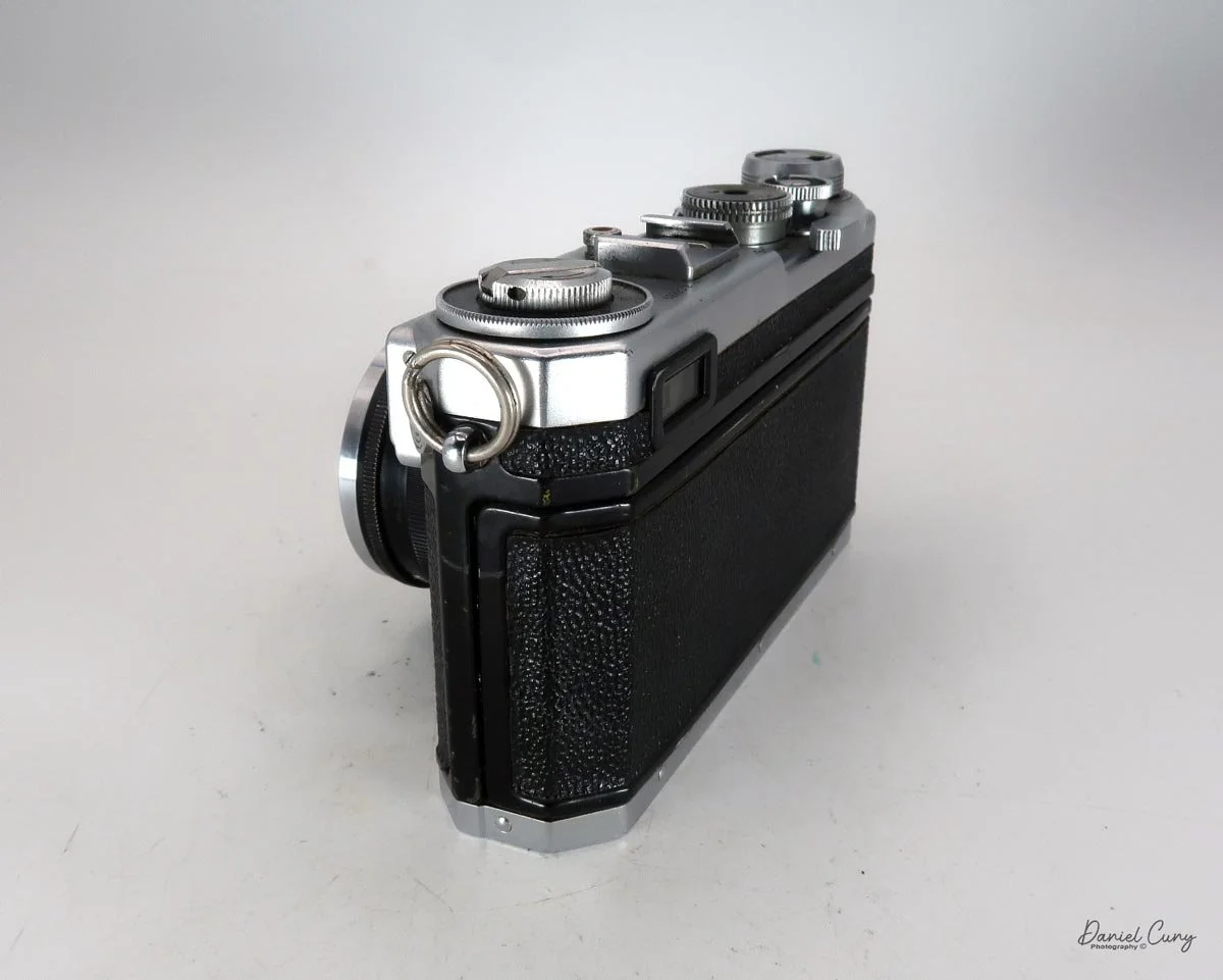 Different angles of the Nikon SP camera