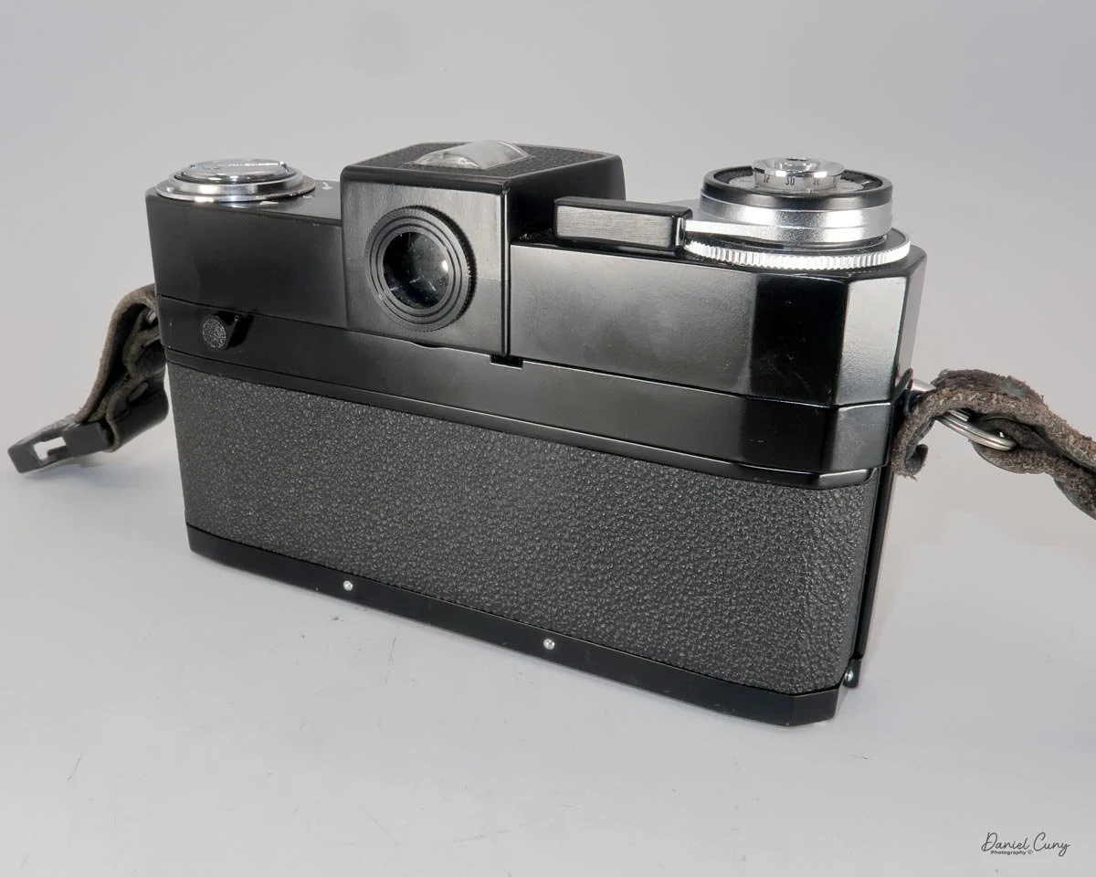 Different angles of the Zeiss Ikon Hologon Ultrawide camera.