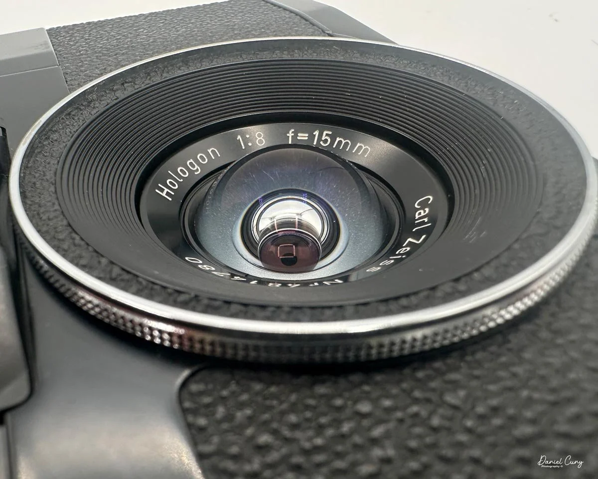 Dome appearance of the lens