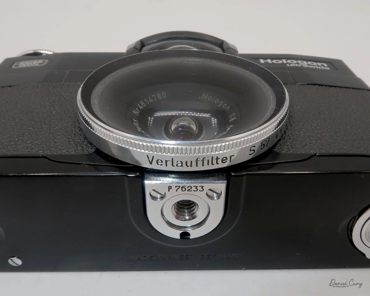 Center filter on the lens