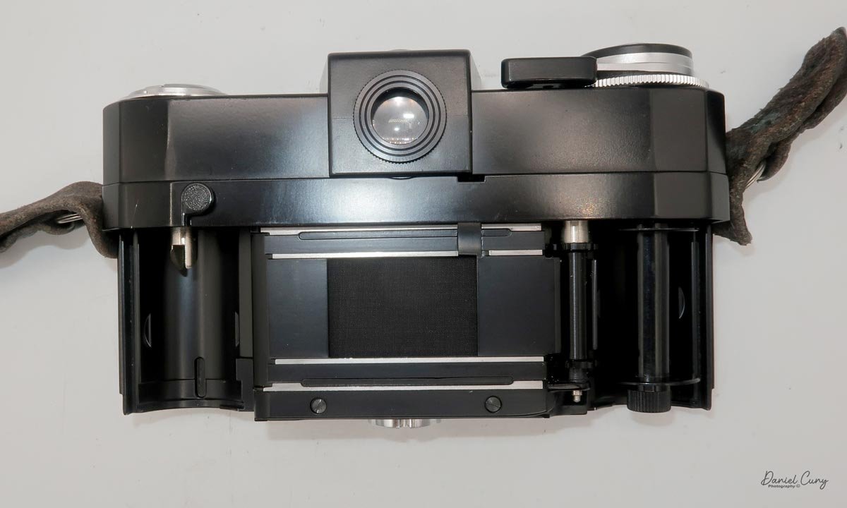Film chamber on the Hologon Ultrawide camera