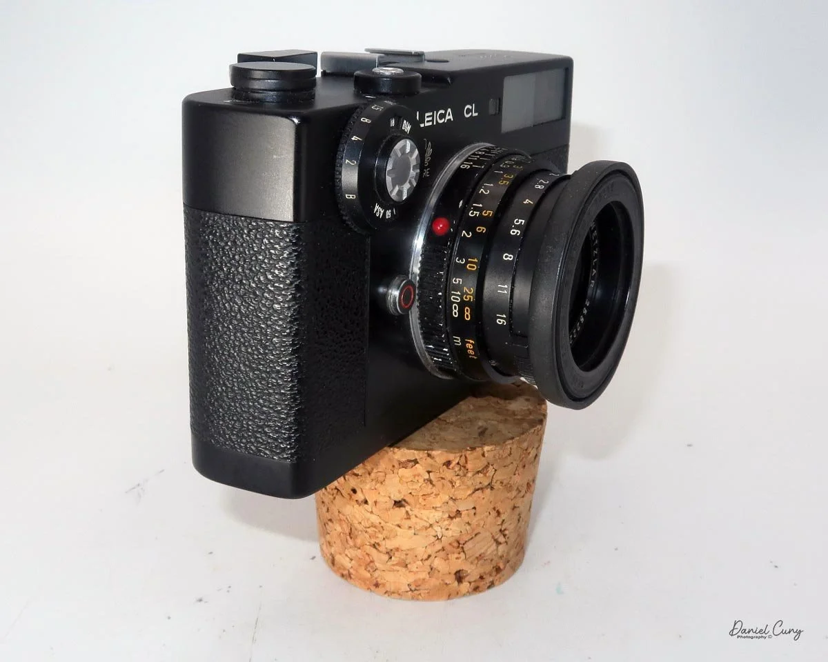 Different angles of the Leica CL camera