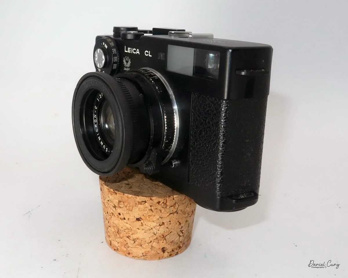 Different angles of the Leica CL camera