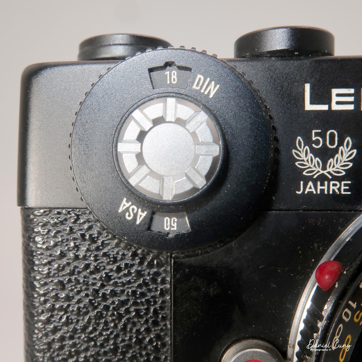 ASA/DIN film speed setting