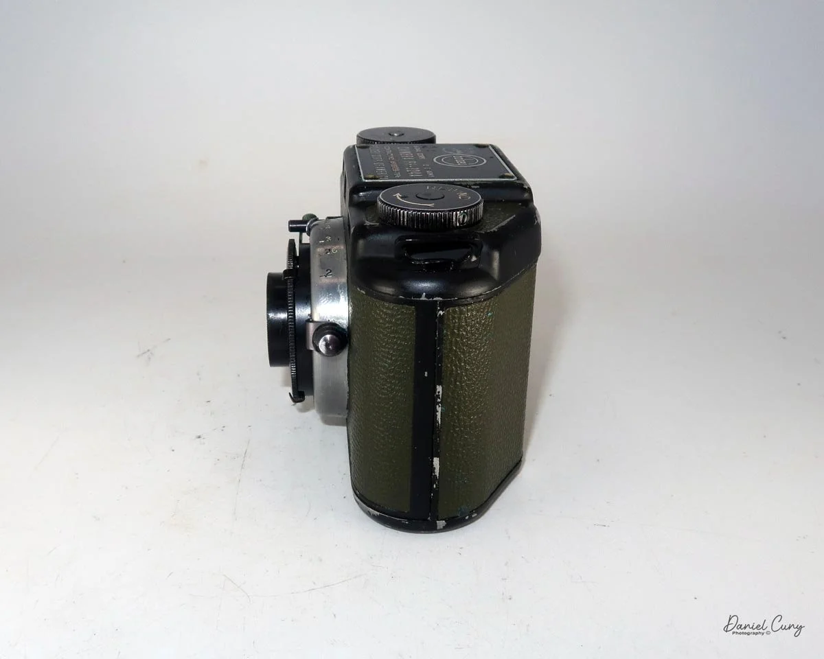 Different angles of the Bolsey PH-324A camera