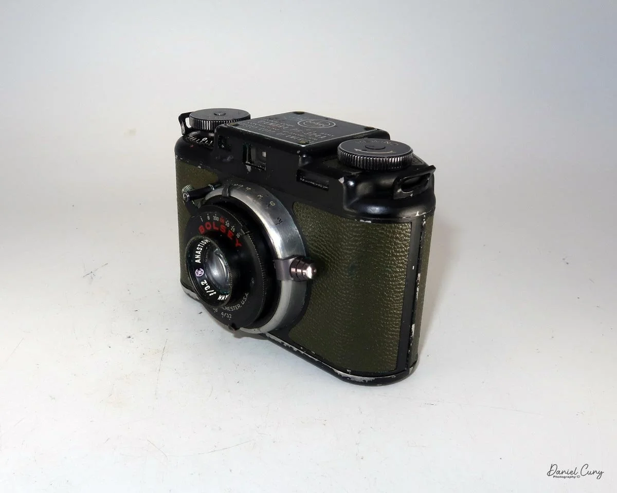 Different angles of the Bolsey PH-324A camera