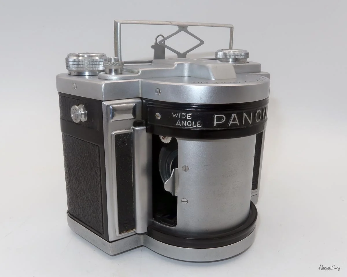 Different angles of the Panon 120 camera