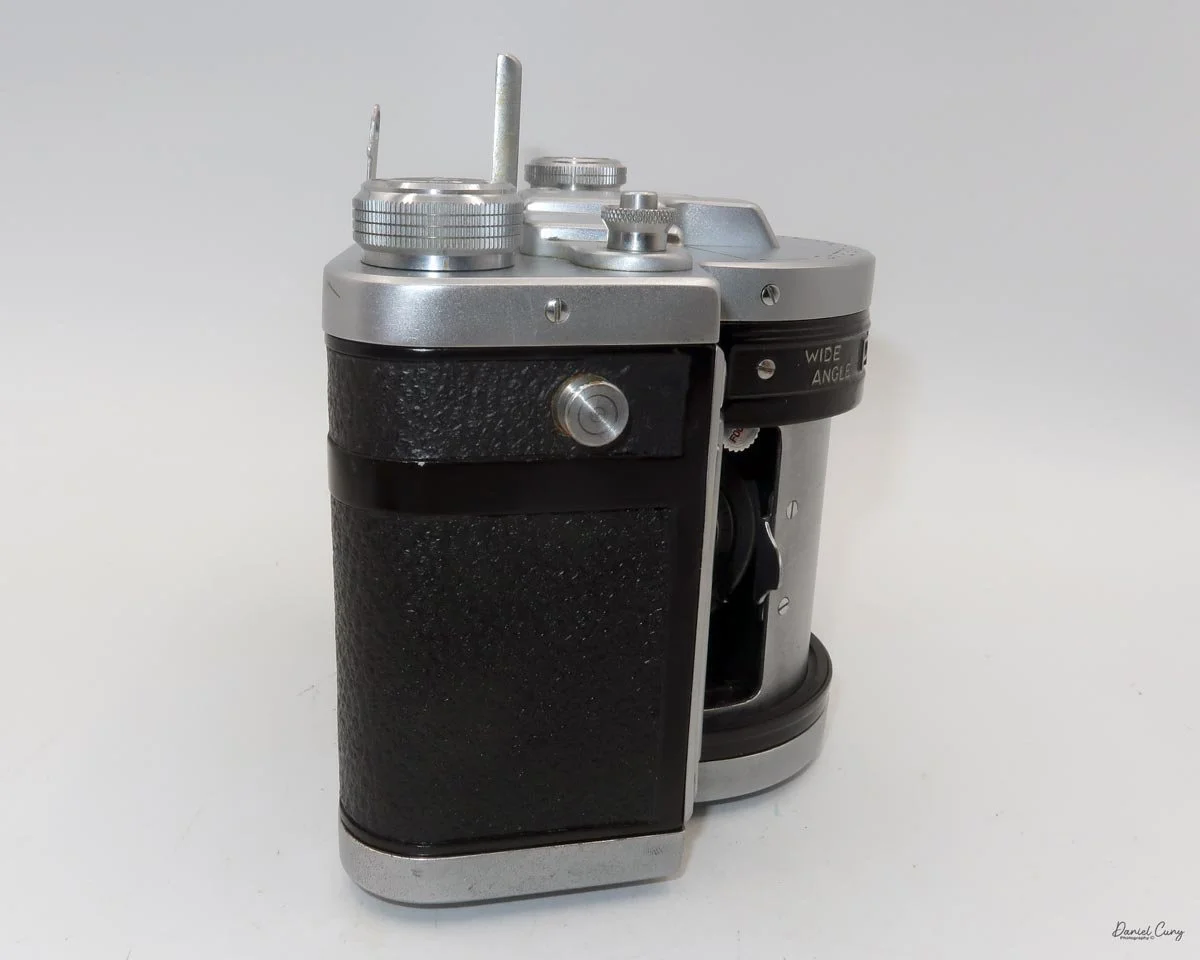 Different angles of the Panon 120 camera