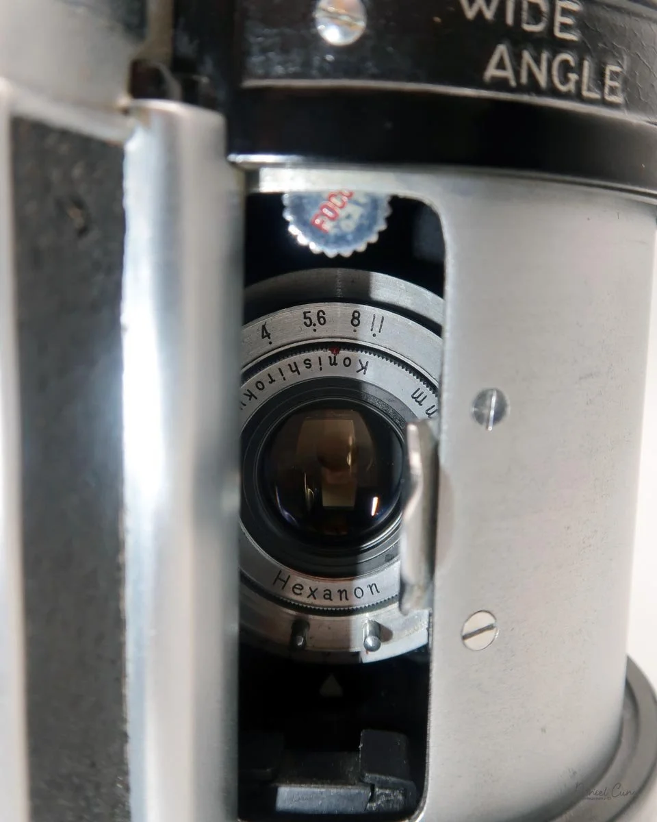 Focus wheel and aperture