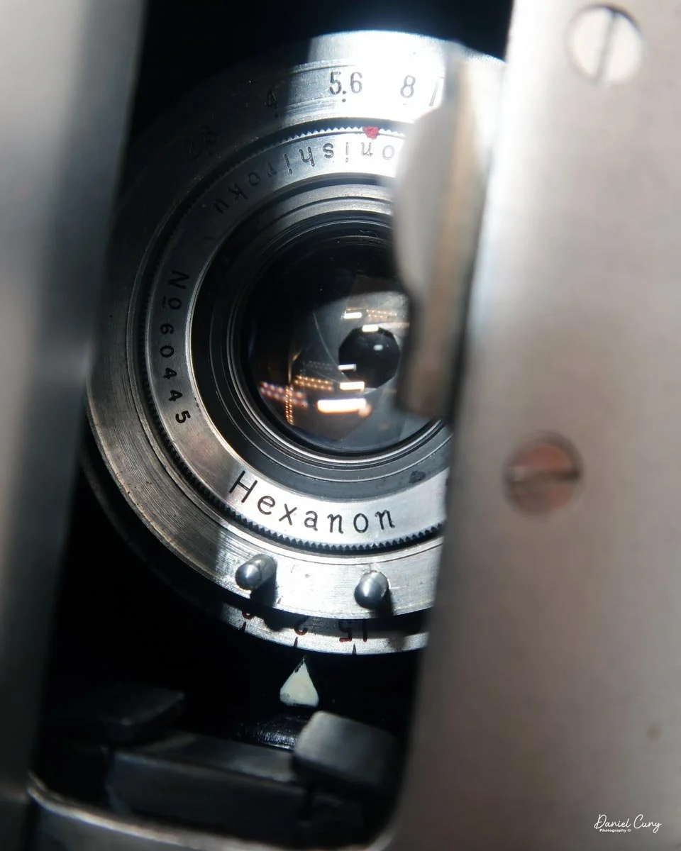 Looking inside the lens chamber