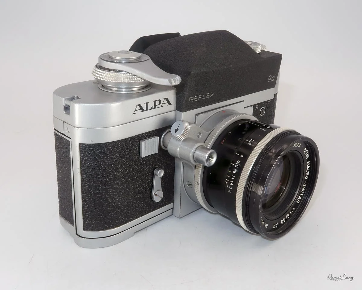 Different angles of the Alpa Reflex 9d camera