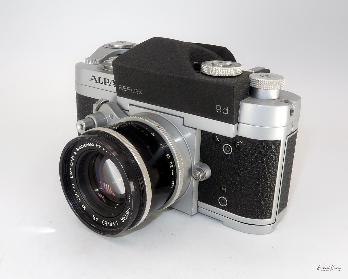 Different angles of the Alpa Reflex 9d camera