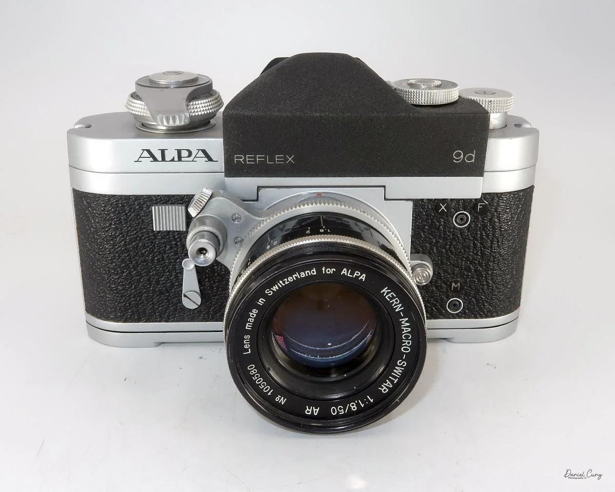 Different angles of the Alpa Reflex 9d camera